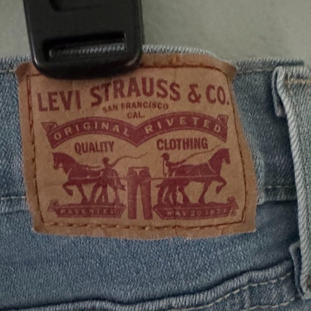 Levi Strauss "cut off" jean shorts